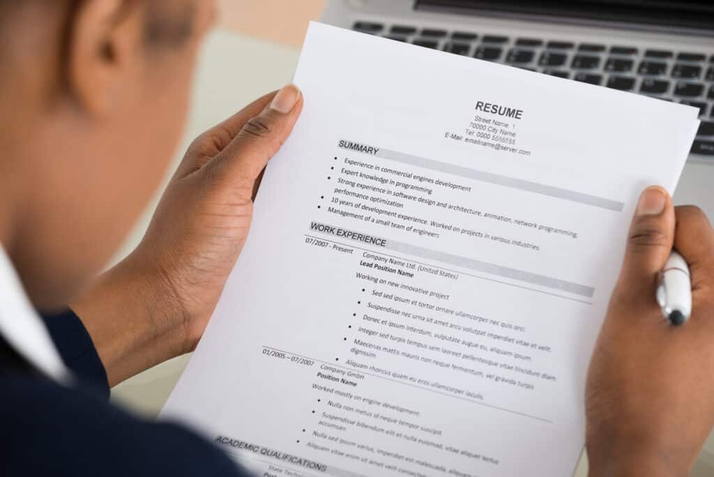 A guide to writing the perfect resume