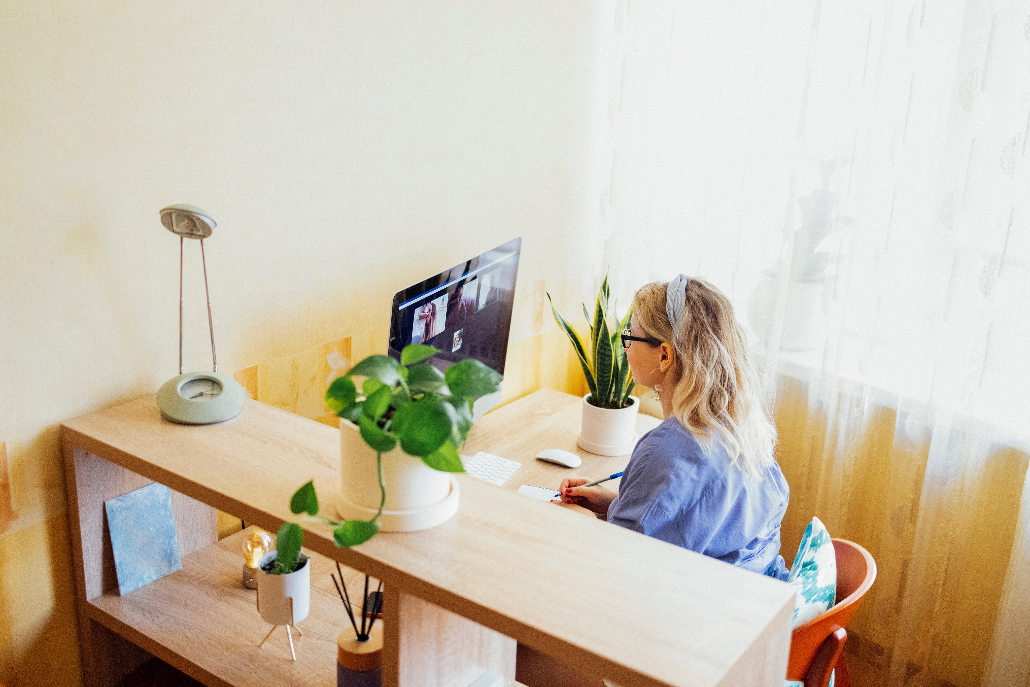 From Office to Couch: Working from Home